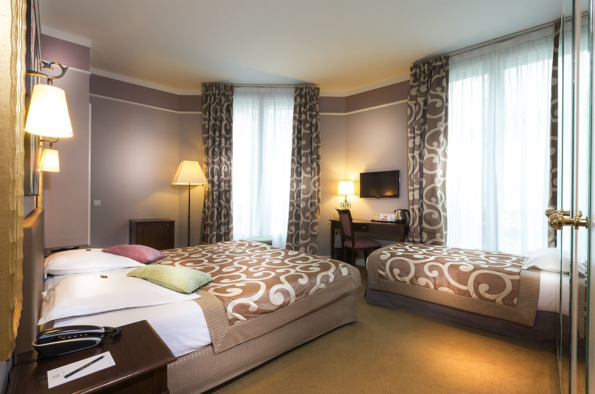 Hotel du Bois Paris – Prestige-Dreibettzimmer